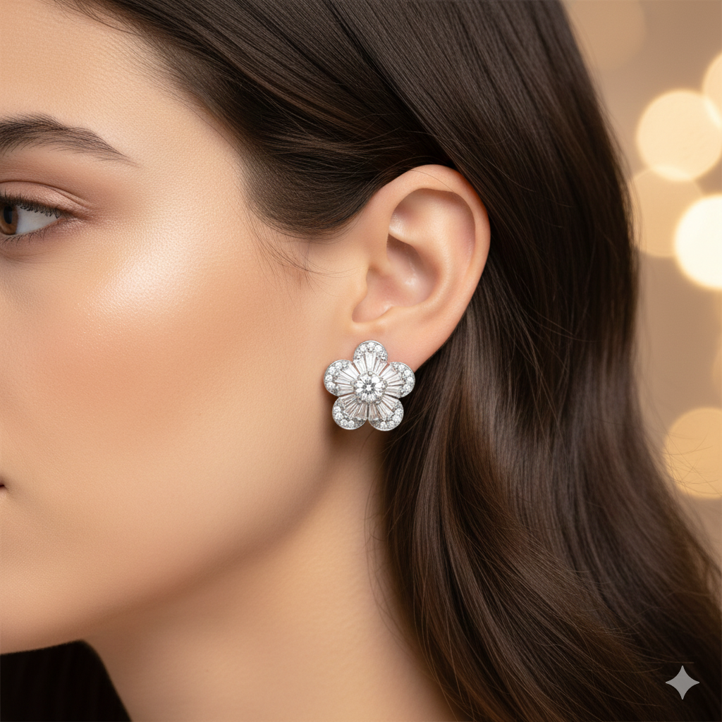 92.5 Silver Twinkle Petals