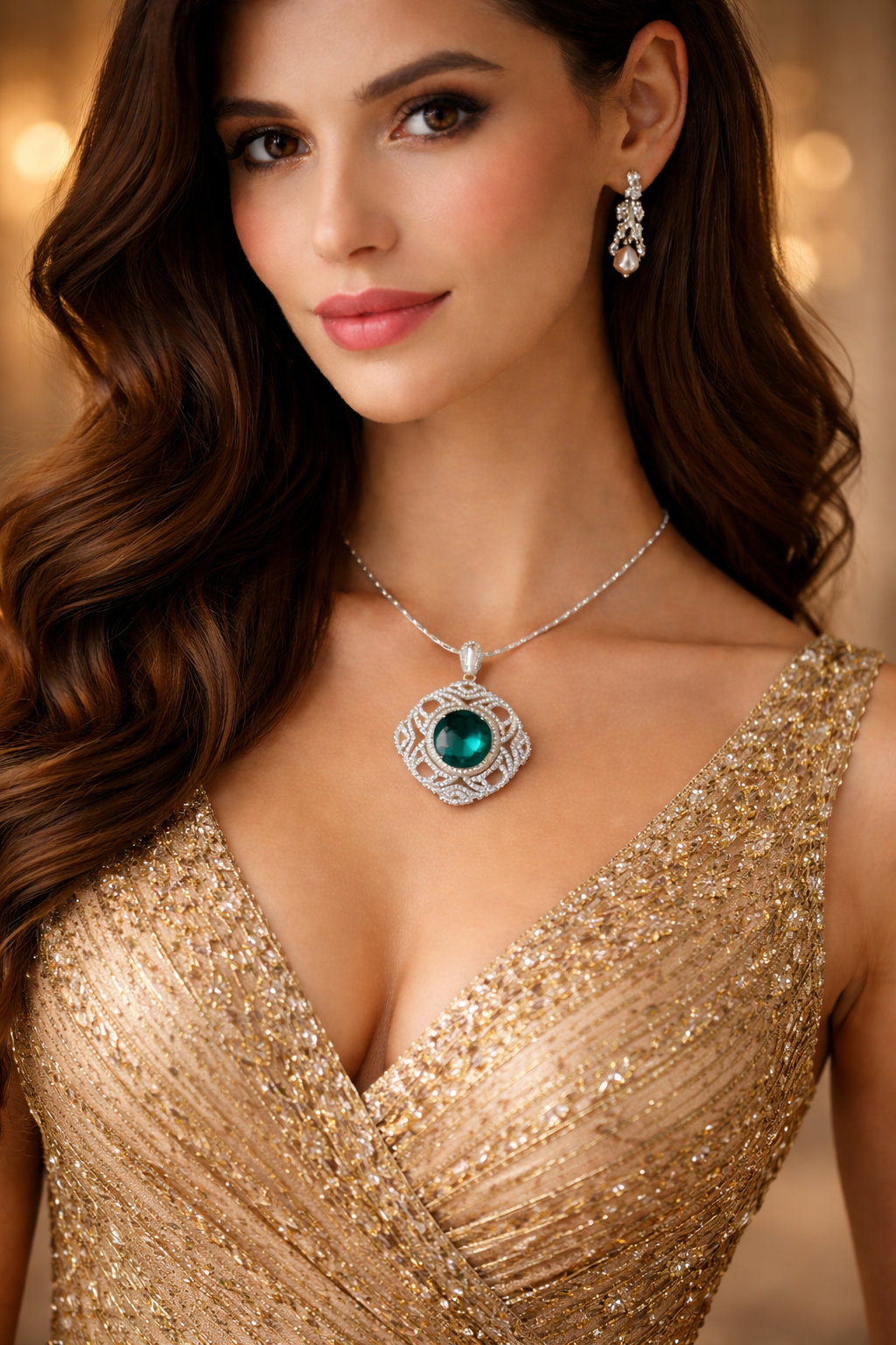 92.5 Silver Emerald Royale
